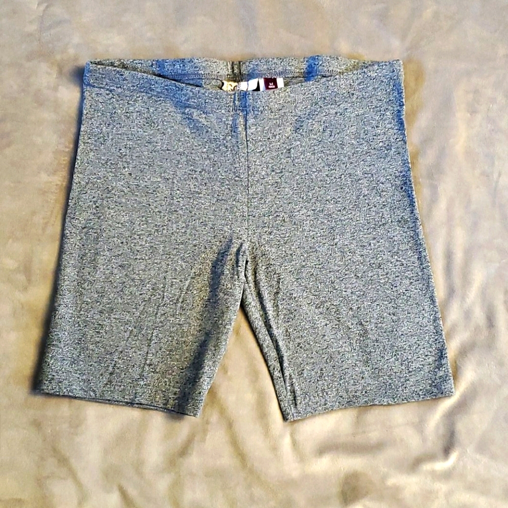 FINAL PRICE DROP Heather gray bike shorts - like new
